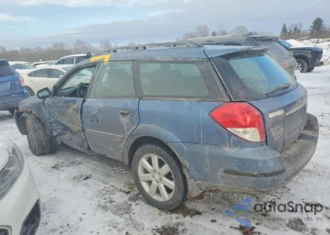 2008 Subaru Outback 2.5I из США, поврежденный, VIN 4S4BP61C087324483